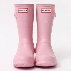 Hunter Original Short Womens Wellies Adjustable Pink Nectar Size 8